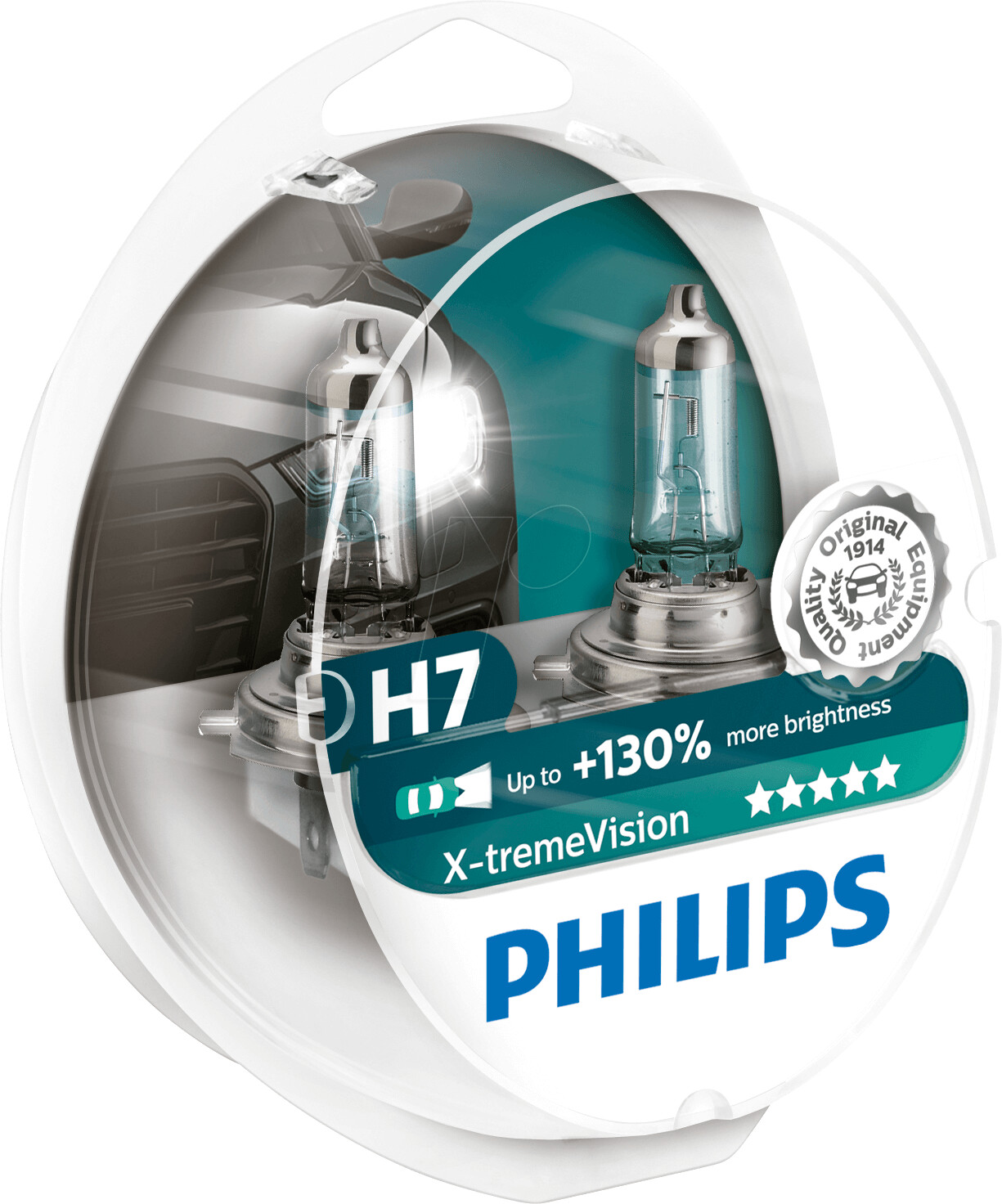 1 Stk. PhilipsH7 Vision 55W 12972PRB1 Glüh-/Leuchtstofflampen