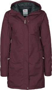 Fjällräven Kiruna Padded Parka Women dark garnet