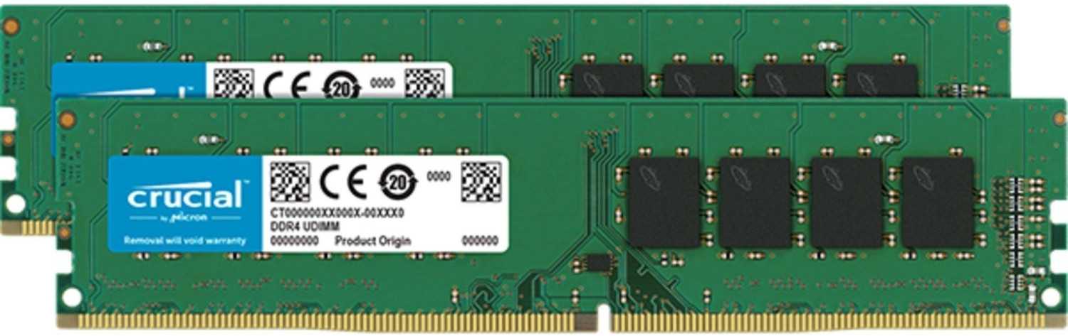 Crucial 16Go DDR4-2666 CL19 (CT2K8G4DFS8266)