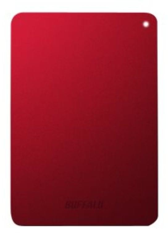 Buffalo MiniStation Safe 1 To rouge