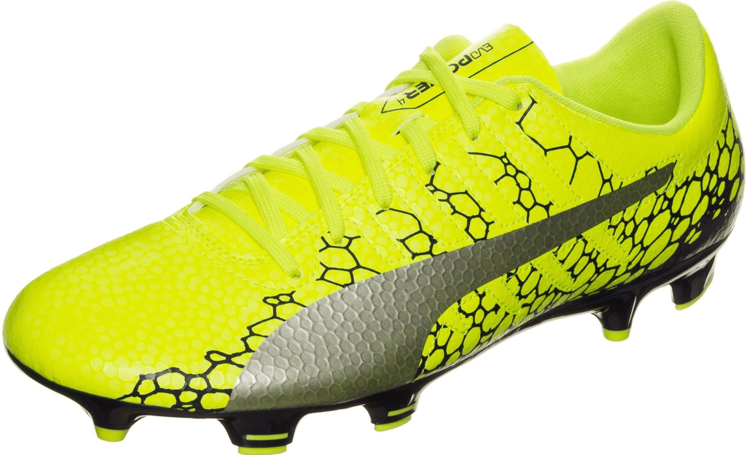 Puma evoPOWER Vigor 4 Graphic FG safety yellow/silver/blue depth