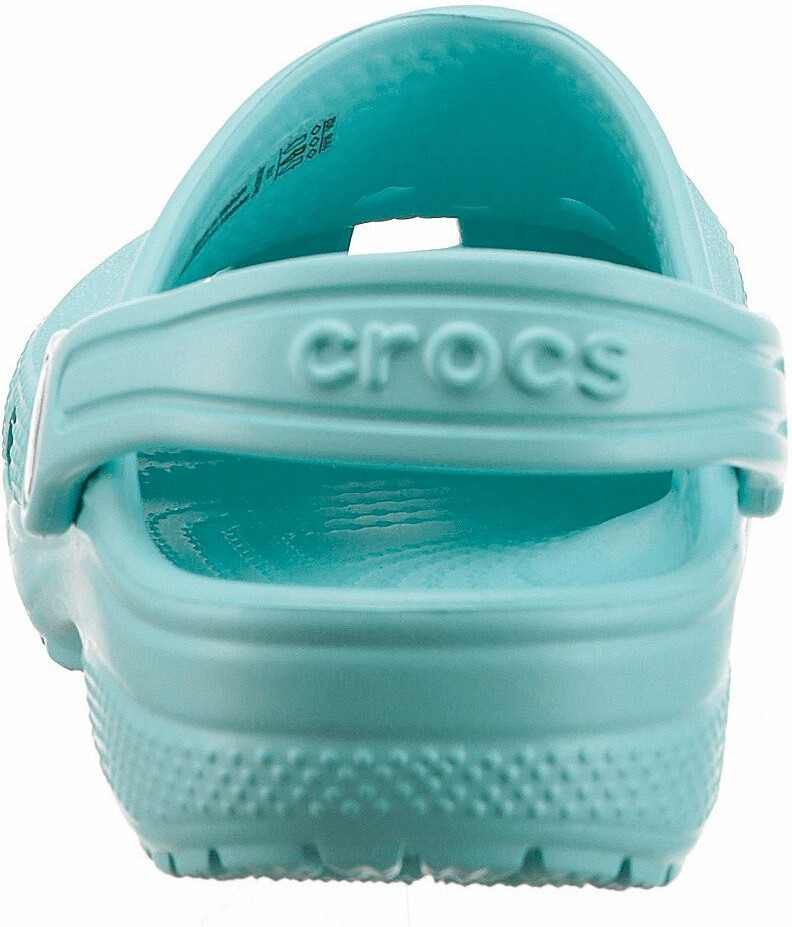 icy blue crocs