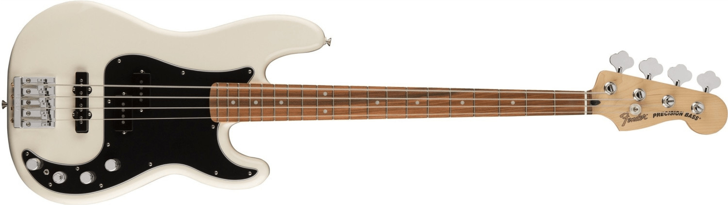 Fender Deluxe Active Precision Bass OWT (Olympic White)