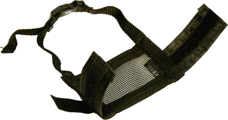 Kerbl Muselière en nylon noir