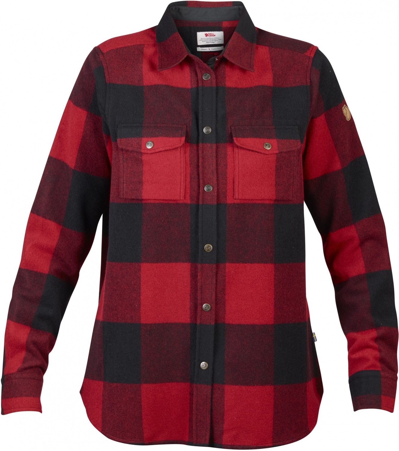 Fjällräven Canada Shirt LS W red