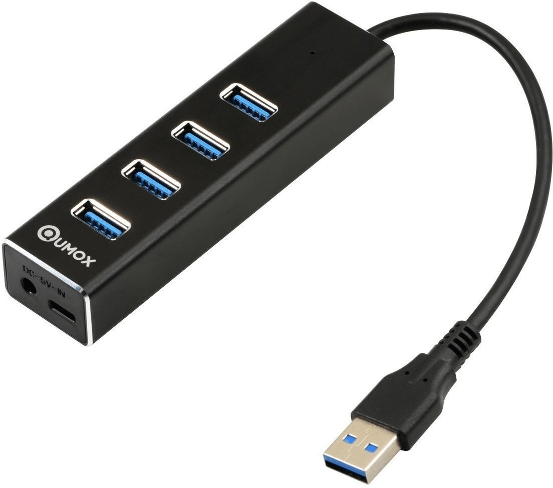 Qumox 4 Port active USB 3.0 Hub