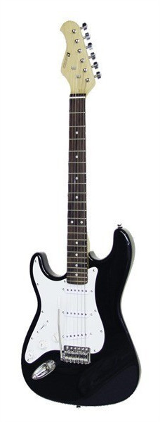 Dimavery ST-203 Gaucher noir