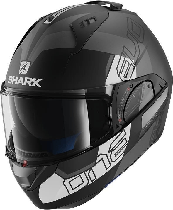 SHARK Evo-One 2 Slasher noir/blanc