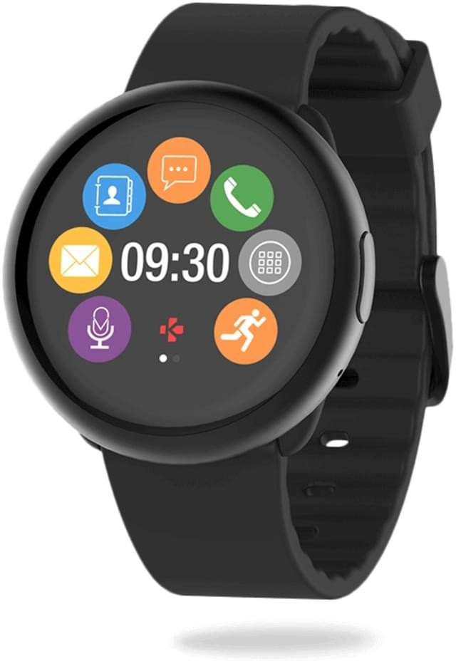 MyKronoz ZeRound 2 noir bracelet silicone noir