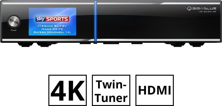 GigaBlue UHD Quad 4K