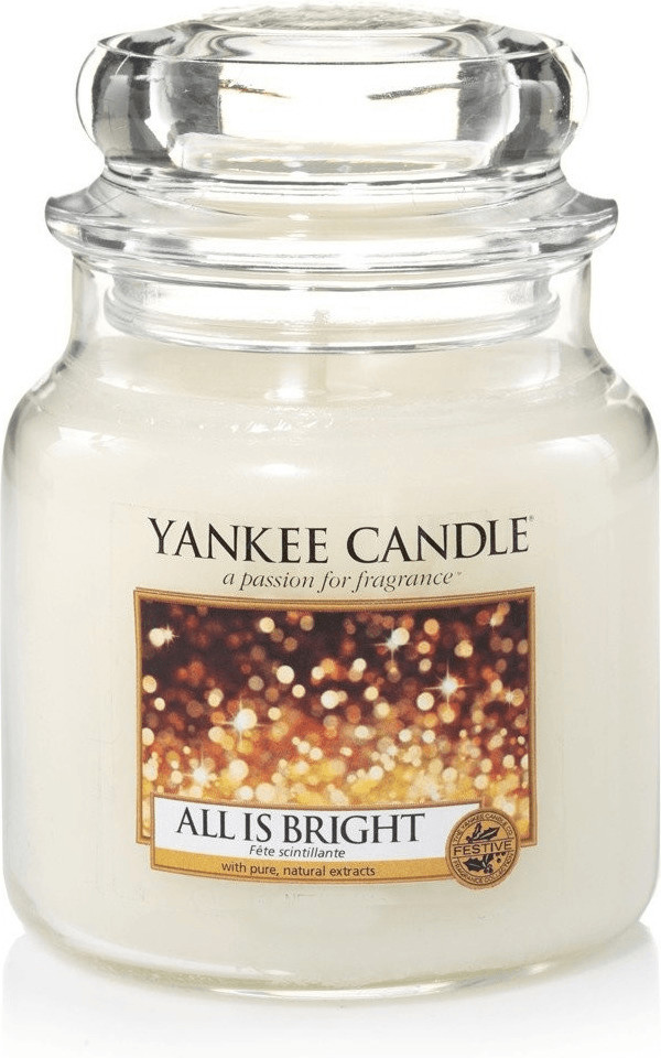 Yankee Candle All is Bright Jarre moyenne 411 g