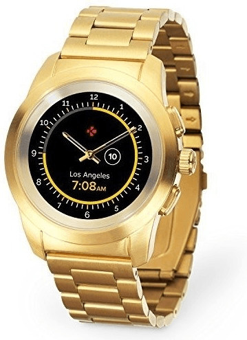 MyKronoz ZeTime Elite 44 mm or bracelet maillon métal
