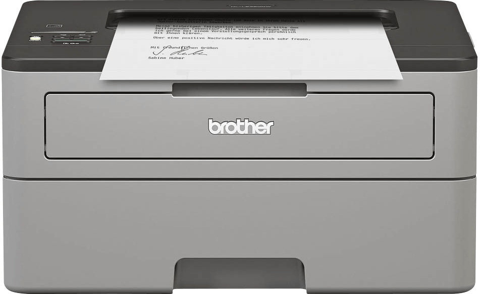 Brother HL-1110 - Imprimante - Noir et blanc - laser - A4/Legal - 2400 x  600 ppp - jusqu'à 20 ppm - capacité : 150 feuilles - USB 2.0