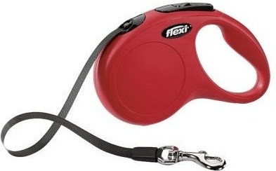 Flexi Laisse-sangle New Classic S 5 m rouge