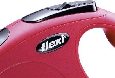 Flexi Laisse enrouleur pour chien S 5 m rouge Flexi Laisse enrouleur pour chien S 5 m rouge