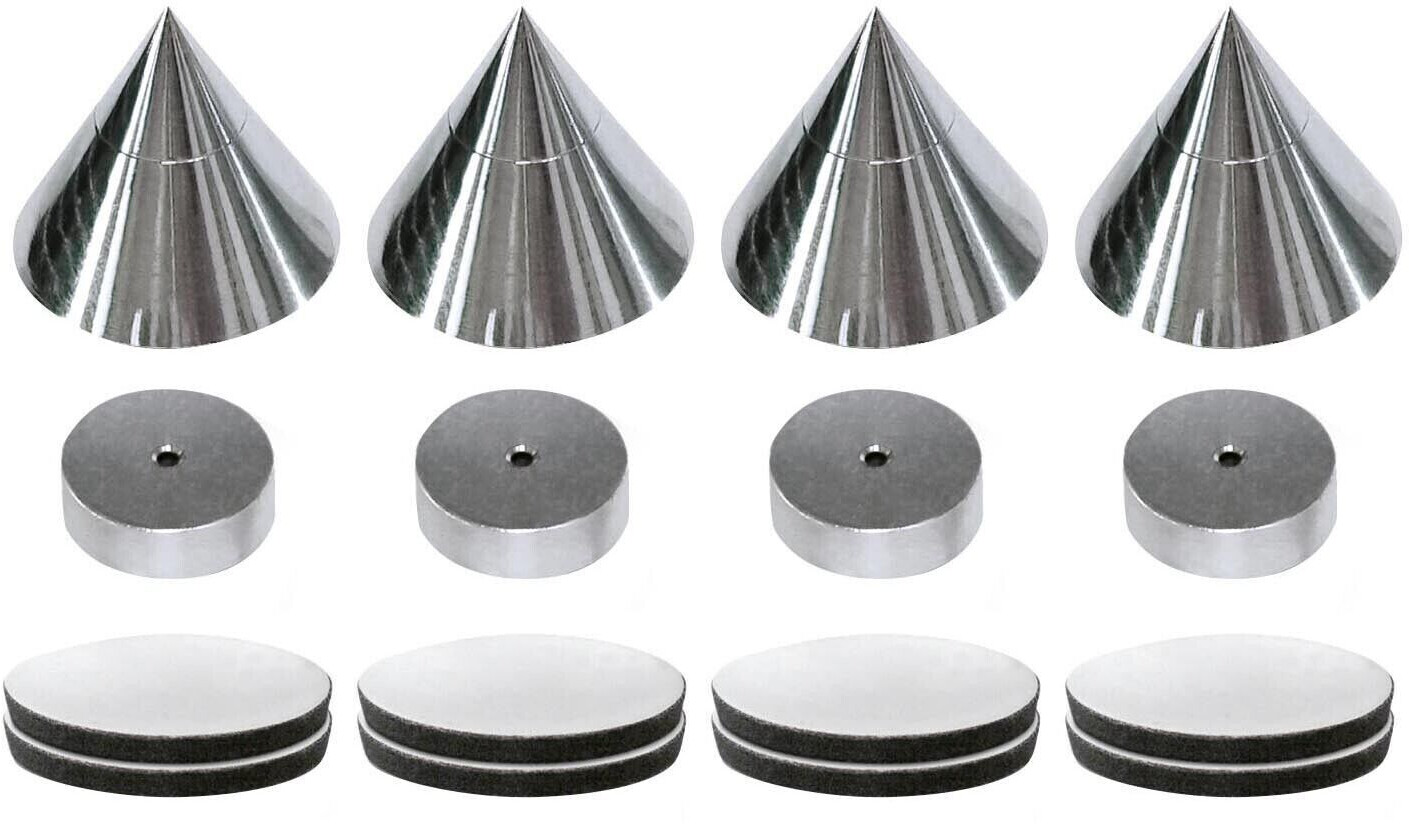Dynavox Absorber Spikes 22-24 mm chrome