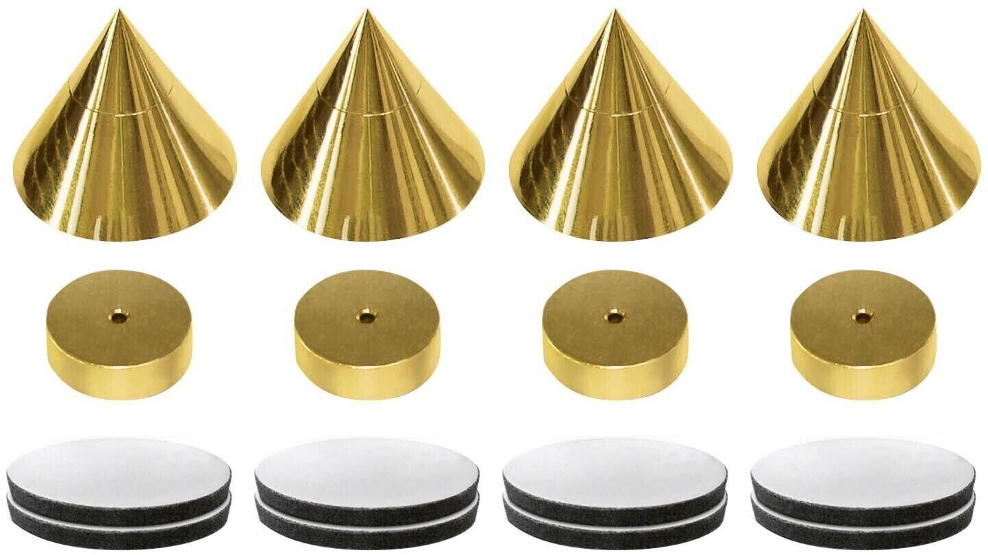 Dynavox Absorber Spikes 22-24 mm  messing