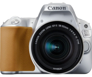 Canon Eos 200d Kit 18 55mm Is Stm Silber Ab 612 00