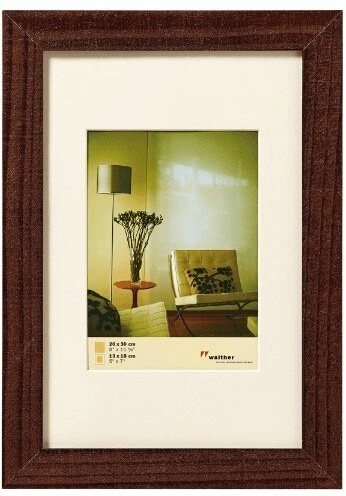 walther design Wooden Picture Frame Home 40x50 walnut tree