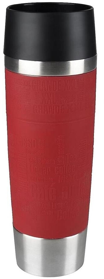 Tefal K3081214 Travel Mug Grande, Reusable Drink Bottle To Go, Quick