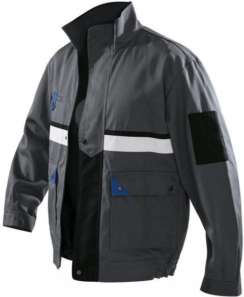 Kübler BRAND X Blouson (1113) anthracite/blue