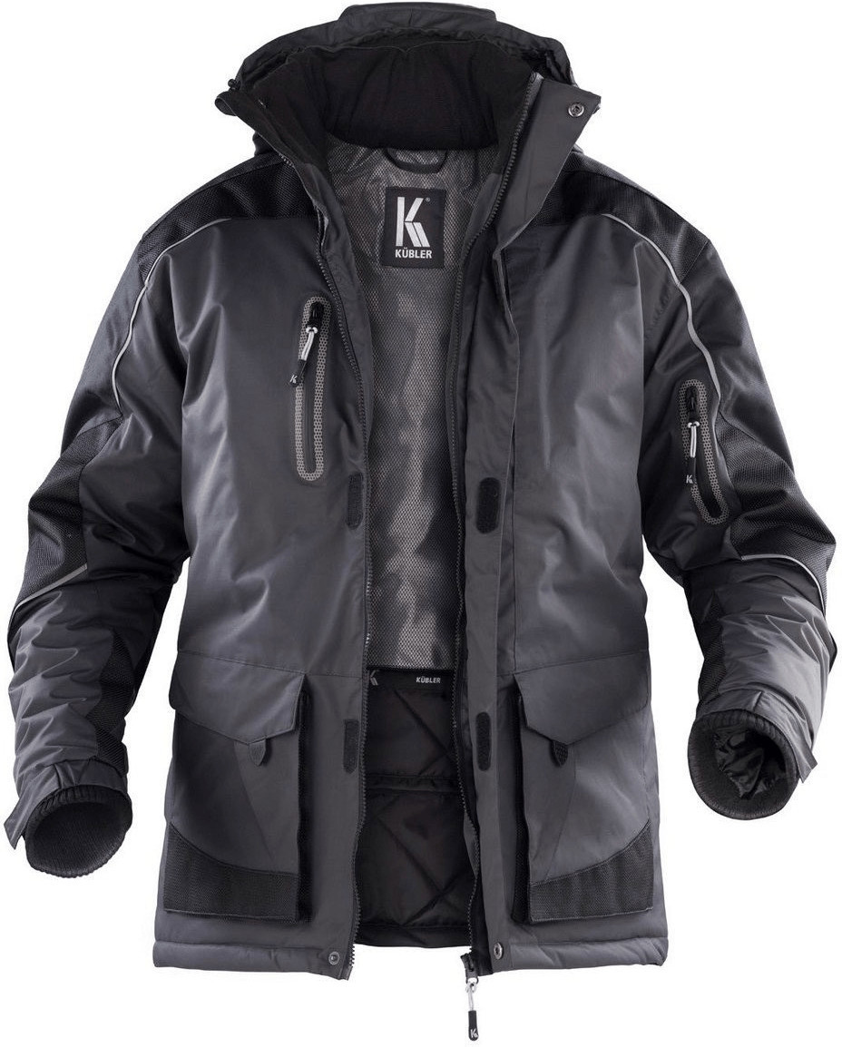 Kübler Wetterparka PSA 1 (1541) dunkelgrey/black