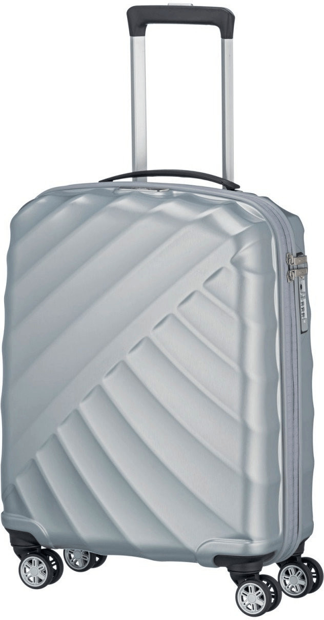 Titan Shooting Star 4 Wheel Trolley 55 cm silver
