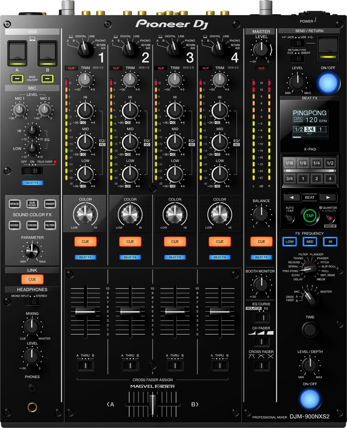 Pioneer DJM-900NXS2 (noir)