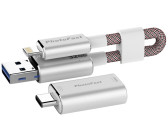 Vhbw Câble USB C vers USB B pour imprimante, scanner - Adaptateur
