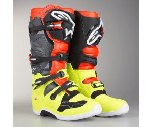 Alpinestars Tech 7 Boot yellow/red/grey 