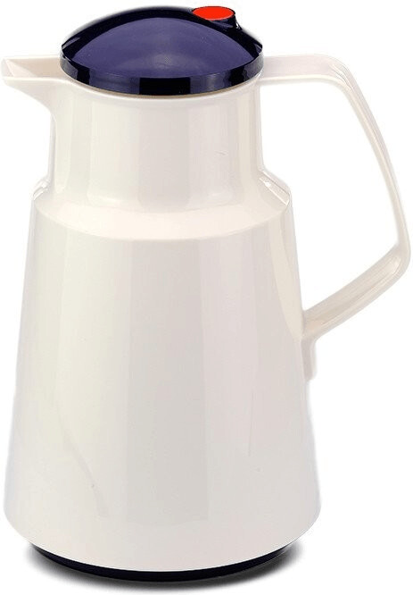 Vintage Rotpunkt stainless steel and plastic 8 cup thermos - made in G – La Roue du Passé