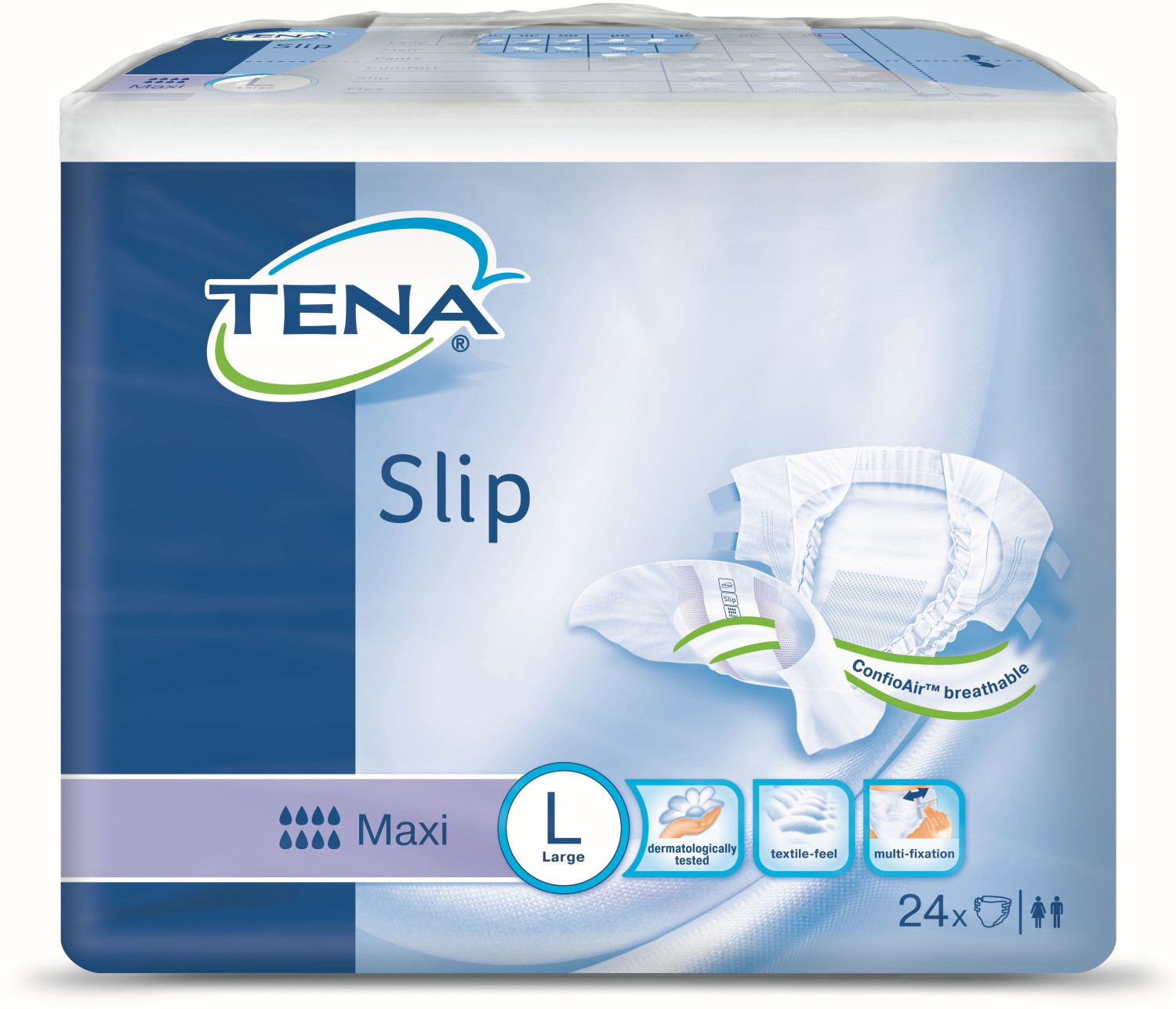 Tena Slip Original Maxi Gr L 3 x 24 Stk. ab 48 99 Preisvergleich bei idealo