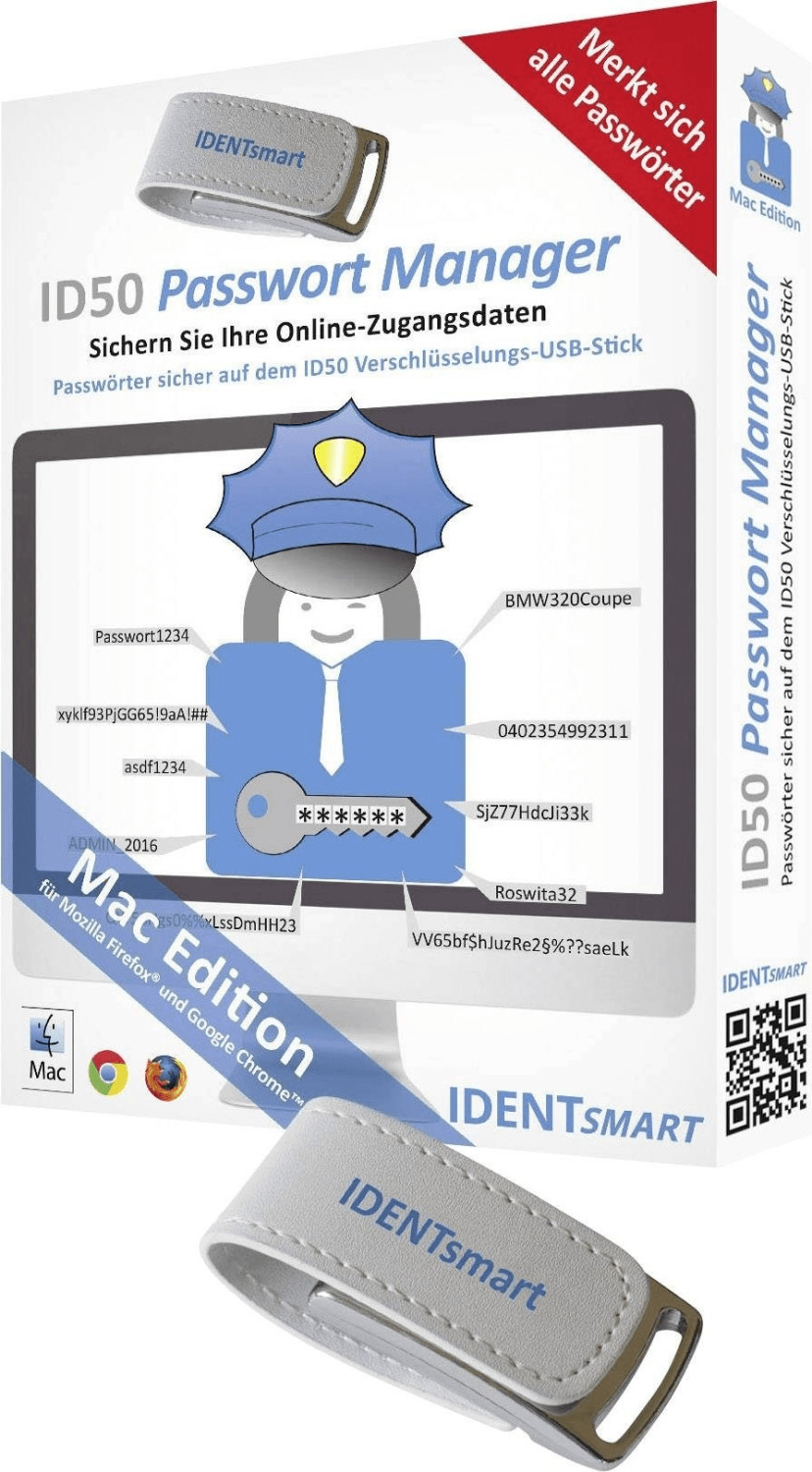 IDENTsmart ID50 Passwort Manager (Mac)