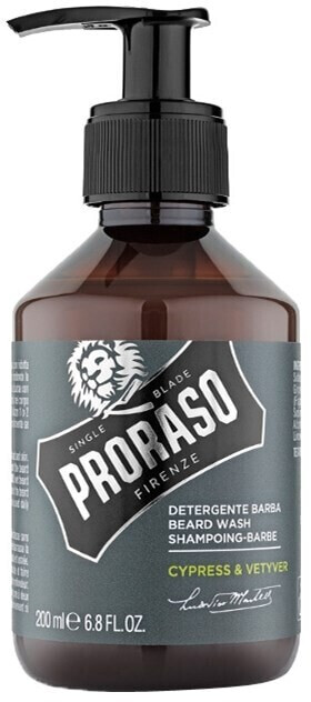 Proraso Shampoing pour barbe Cypress & Vetyver (200 ml)