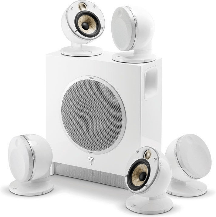 Focal Dôme Flax 5.1 blanc