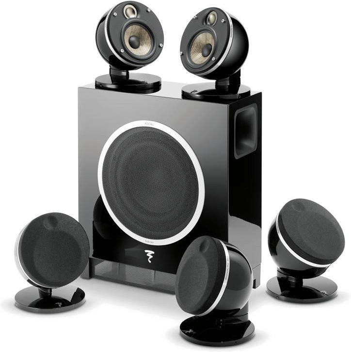 Focal Dôme Flax 5.1 noir