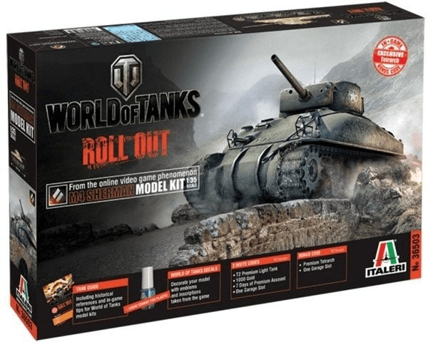 Italeri World of Tanks M4 Sherman (36503)