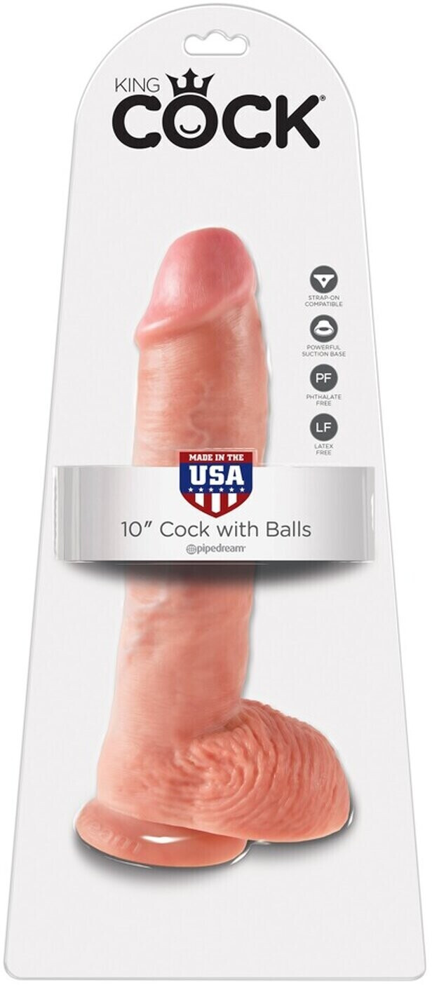 Pipedream Gode ventouse avec testicules 25,4 cm