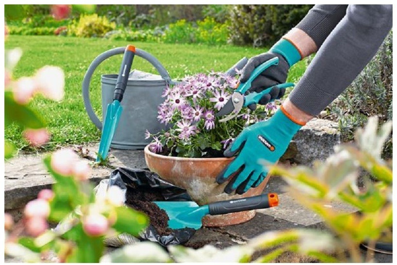 Petits outils interchangeables pour jardiner - GARDENA