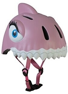 Crazy Safety Casque requin rose