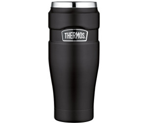 Thermos Stainless King 0,47 l, Isoliertrinkbecher mattes schwarz