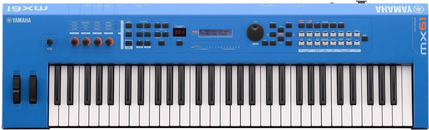 Yamaha MX61 II bleu
