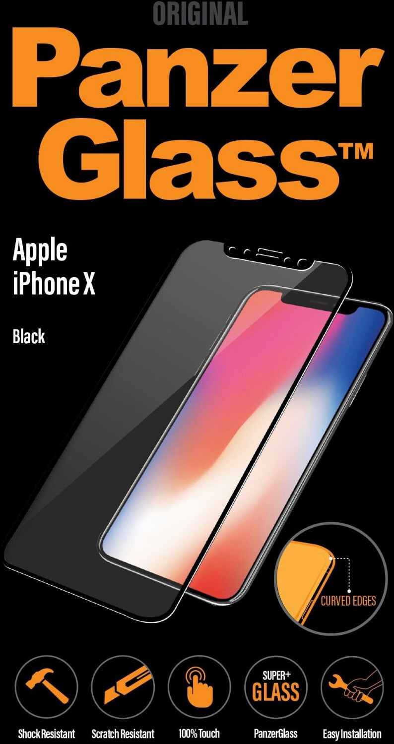 PanzerGlass Original black (iPhone X)