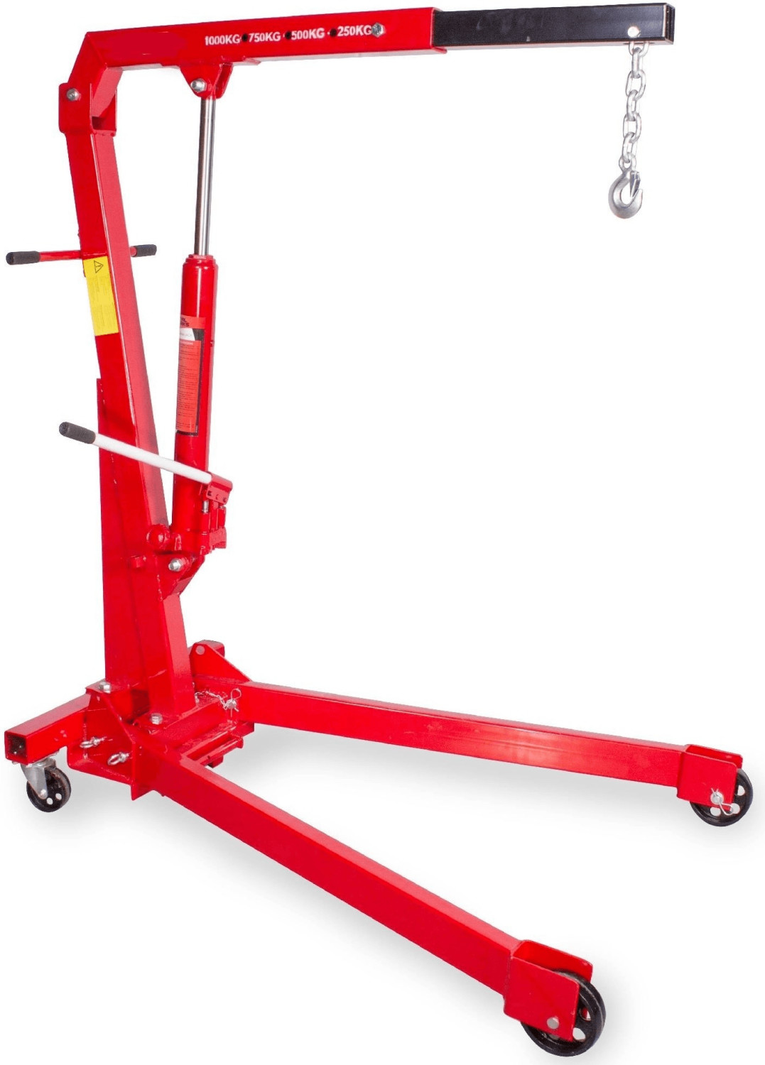 MW Tools Grue d'atelier hydraulique pliable