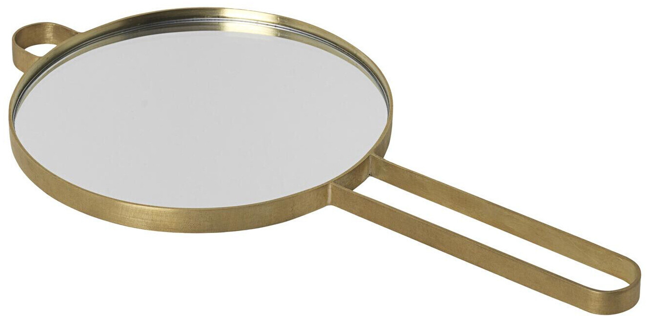 ferm LIVING Poise Hand Mirror Brass