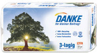 Danke Recycling Toilet Paper 3 Layers