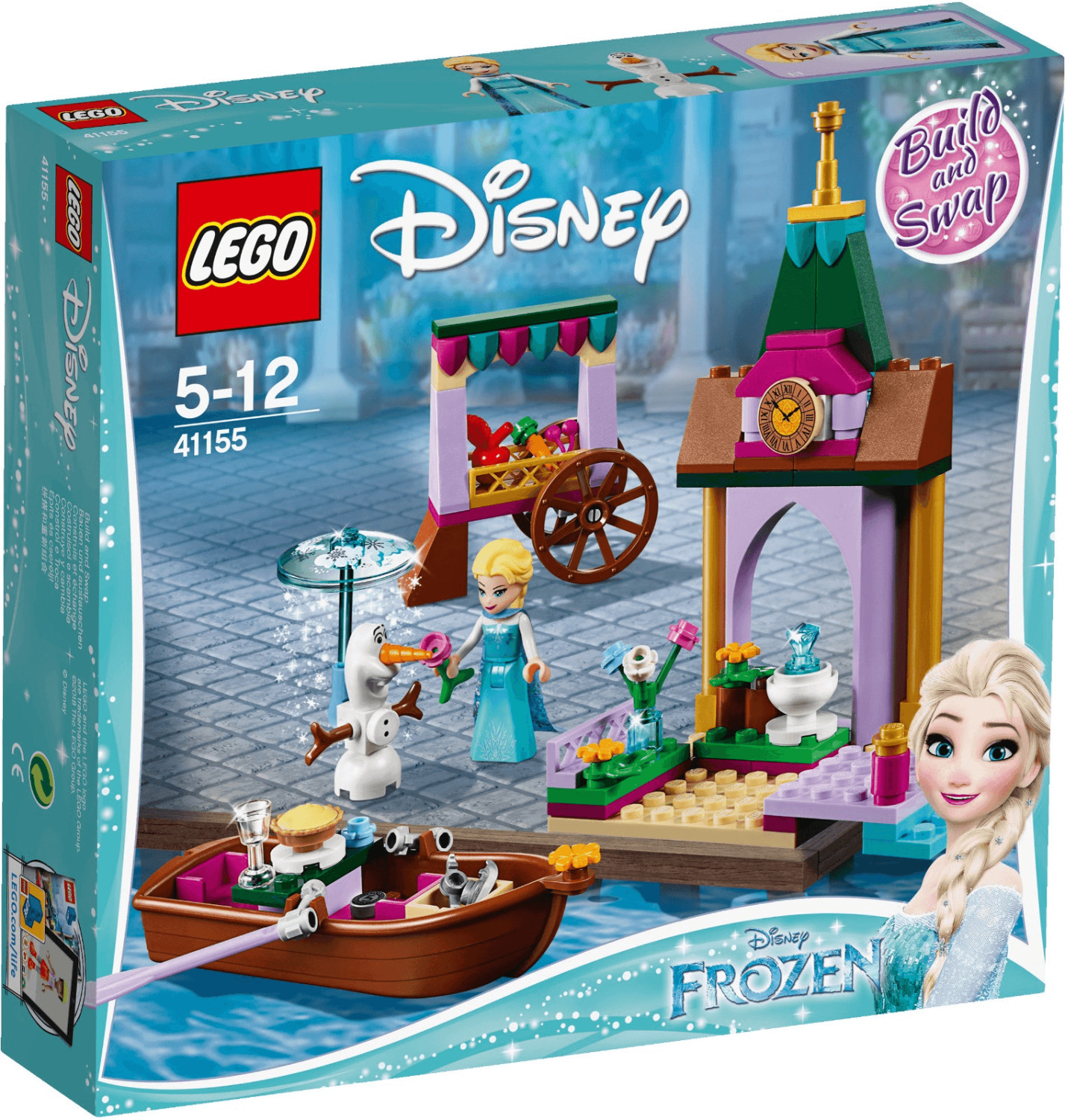 LEGO Disney Frozen - Avventura al mercato di Elsa (41155) a € 23