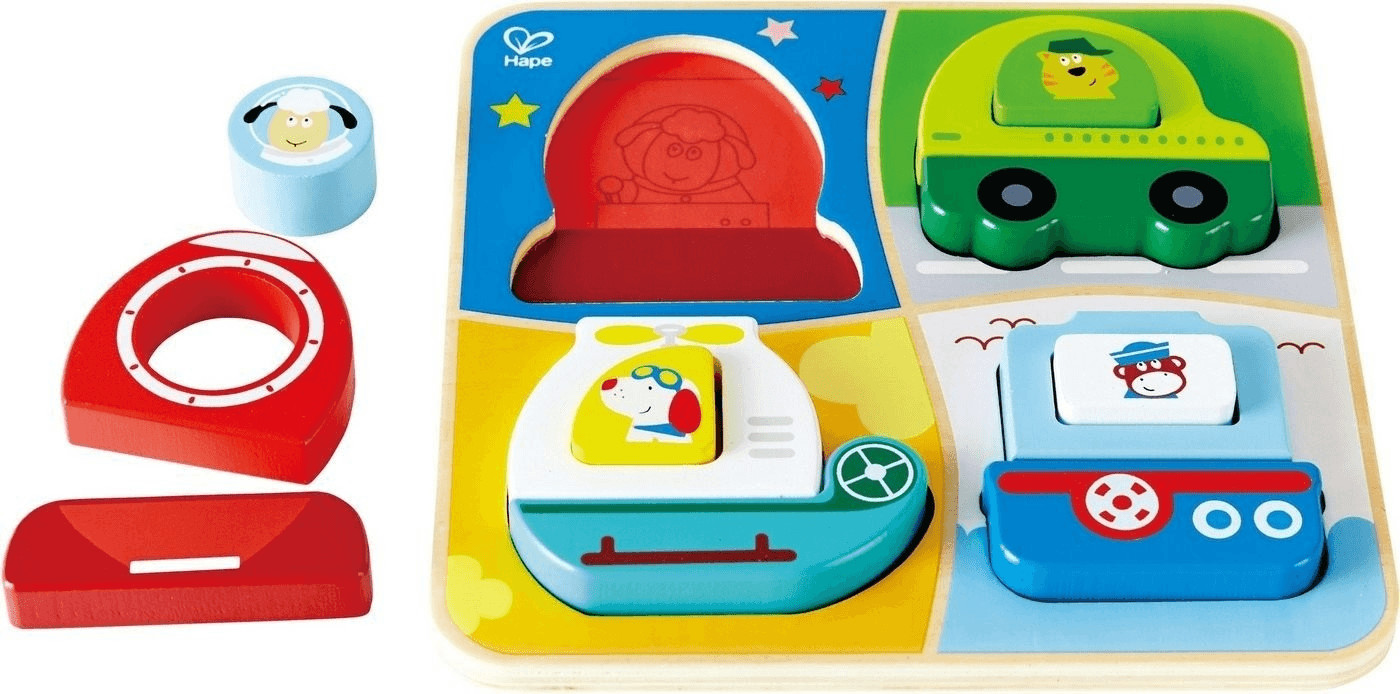 HaPe Puzzle thème véhicules