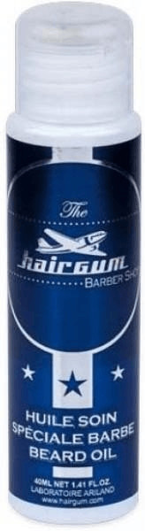 Hairgum Huile soin barbe vanille-menthe 40 ml