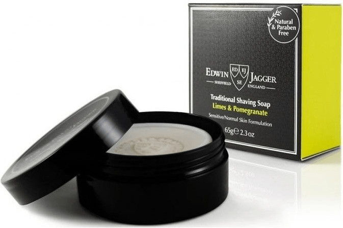 Edwin Jagger Savon à raser citron vert et grenade 65 g